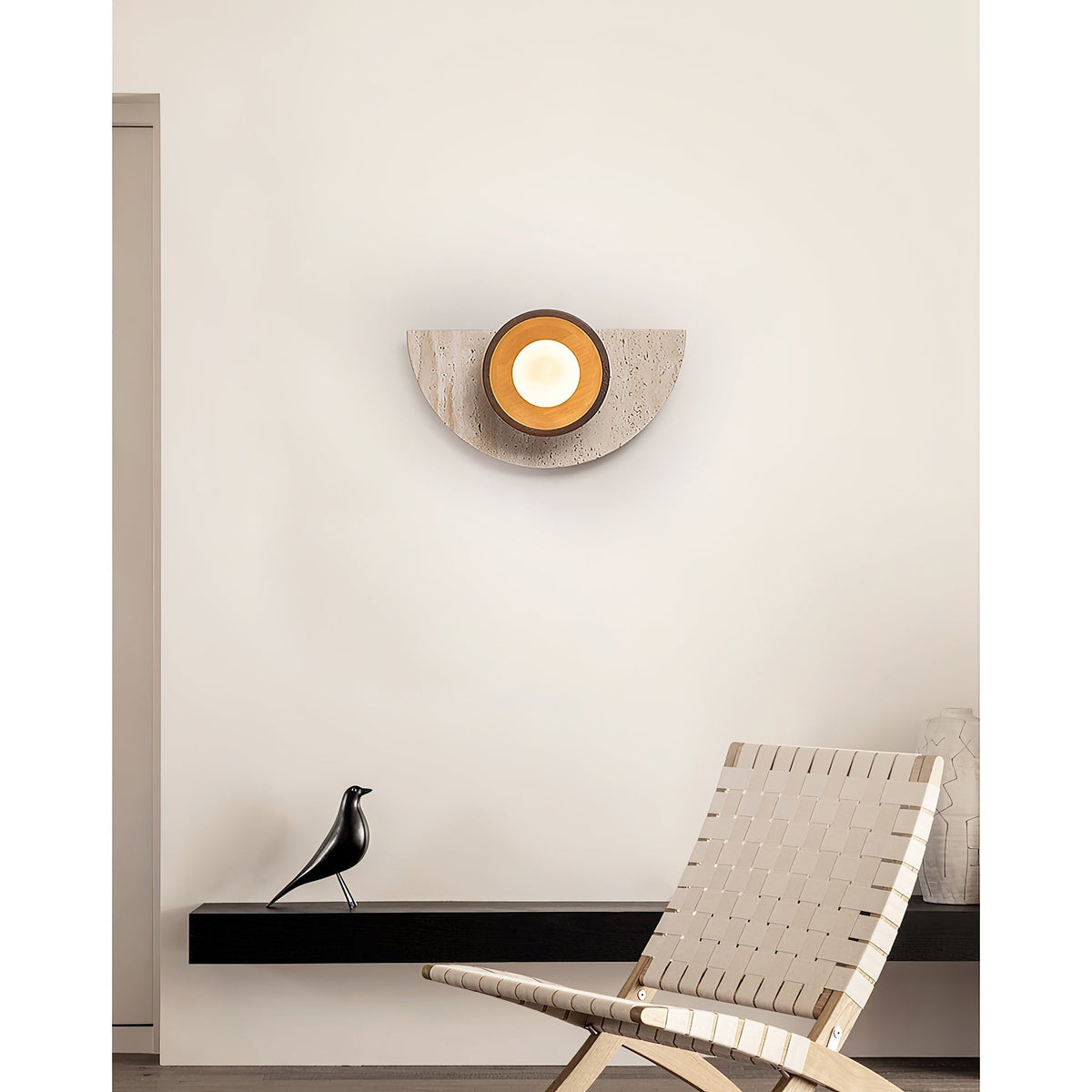 Dvaluvyi aplique de pared Individual Creativity travertino