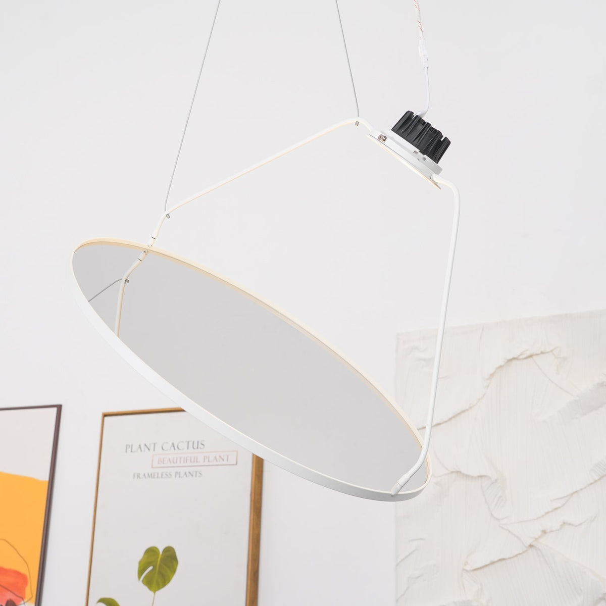 Brio lámpara colgante minimalista de acero