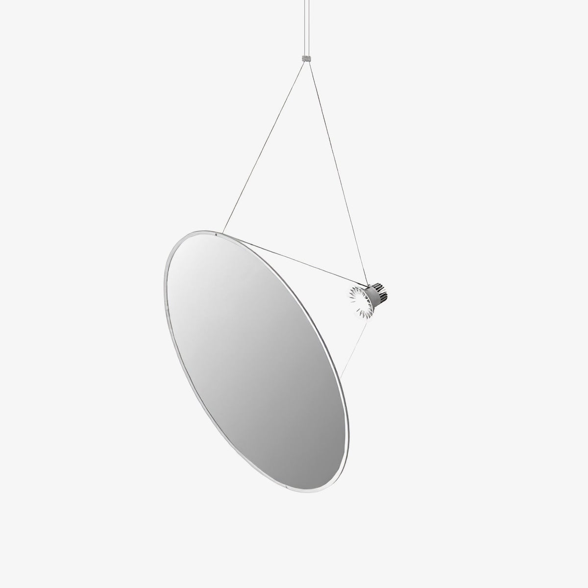 Brio lámpara colgante minimalista de acero