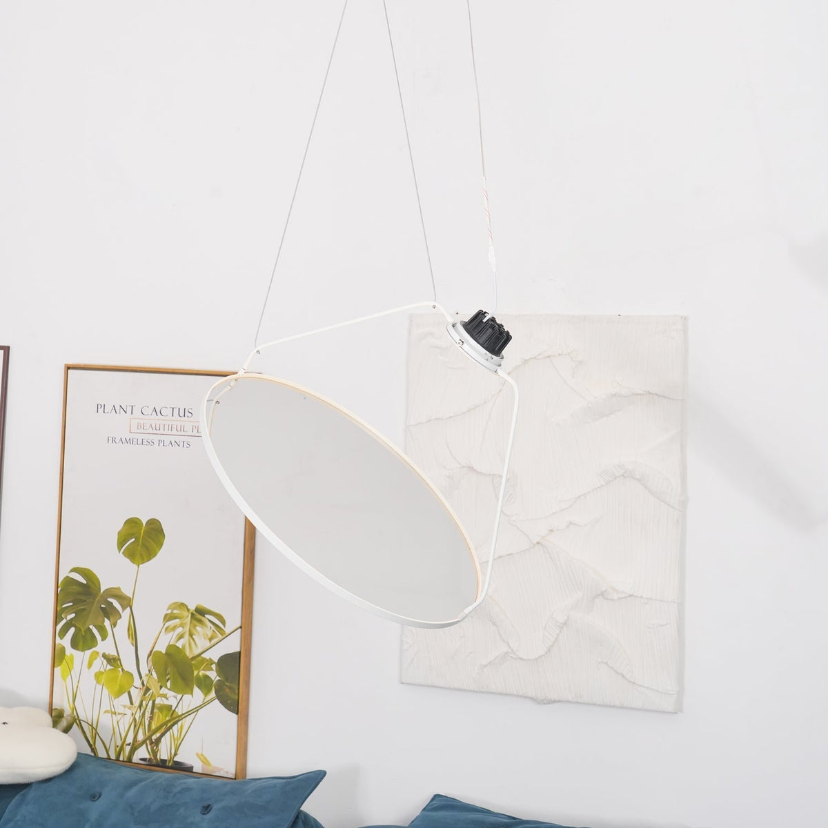 Brio lámpara colgante minimalista de acero