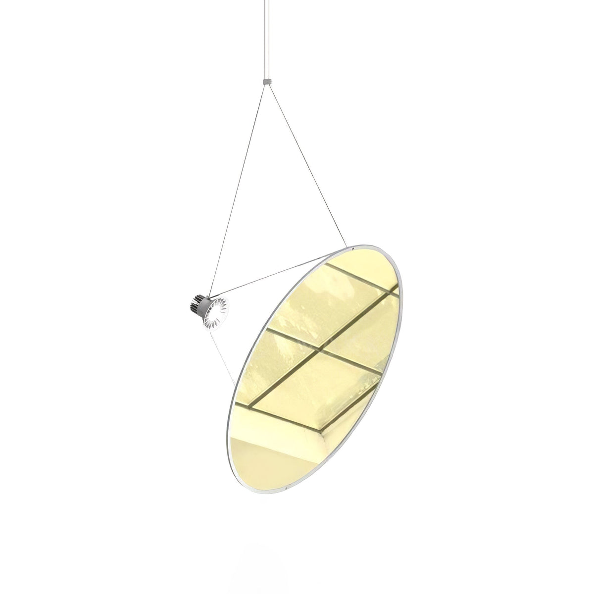 Brio lámpara colgante minimalista de acero