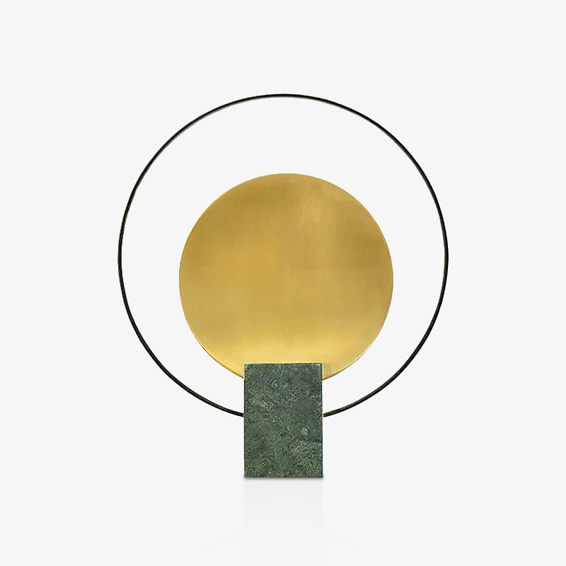 Lirixy lámpara de mesa geométrica de mármol