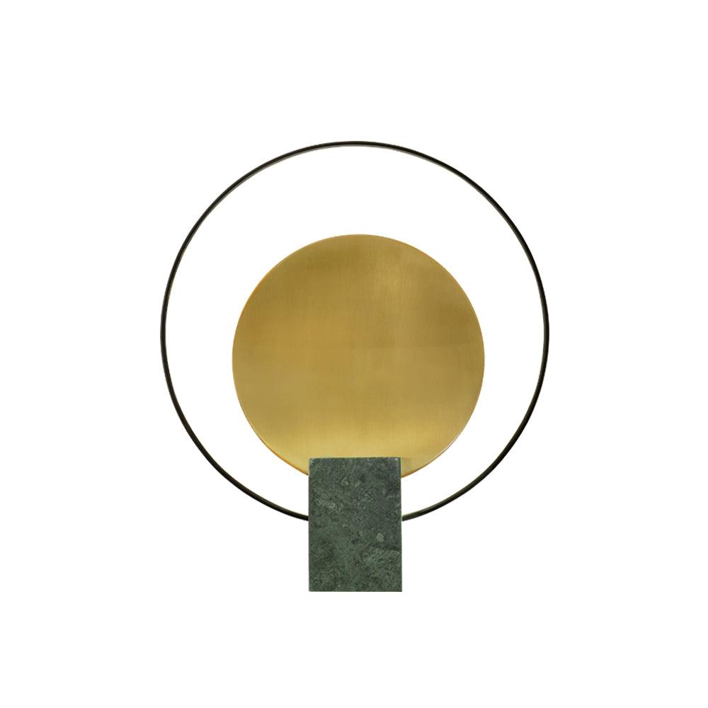 Lirixy lámpara de mesa geométrica de mármol