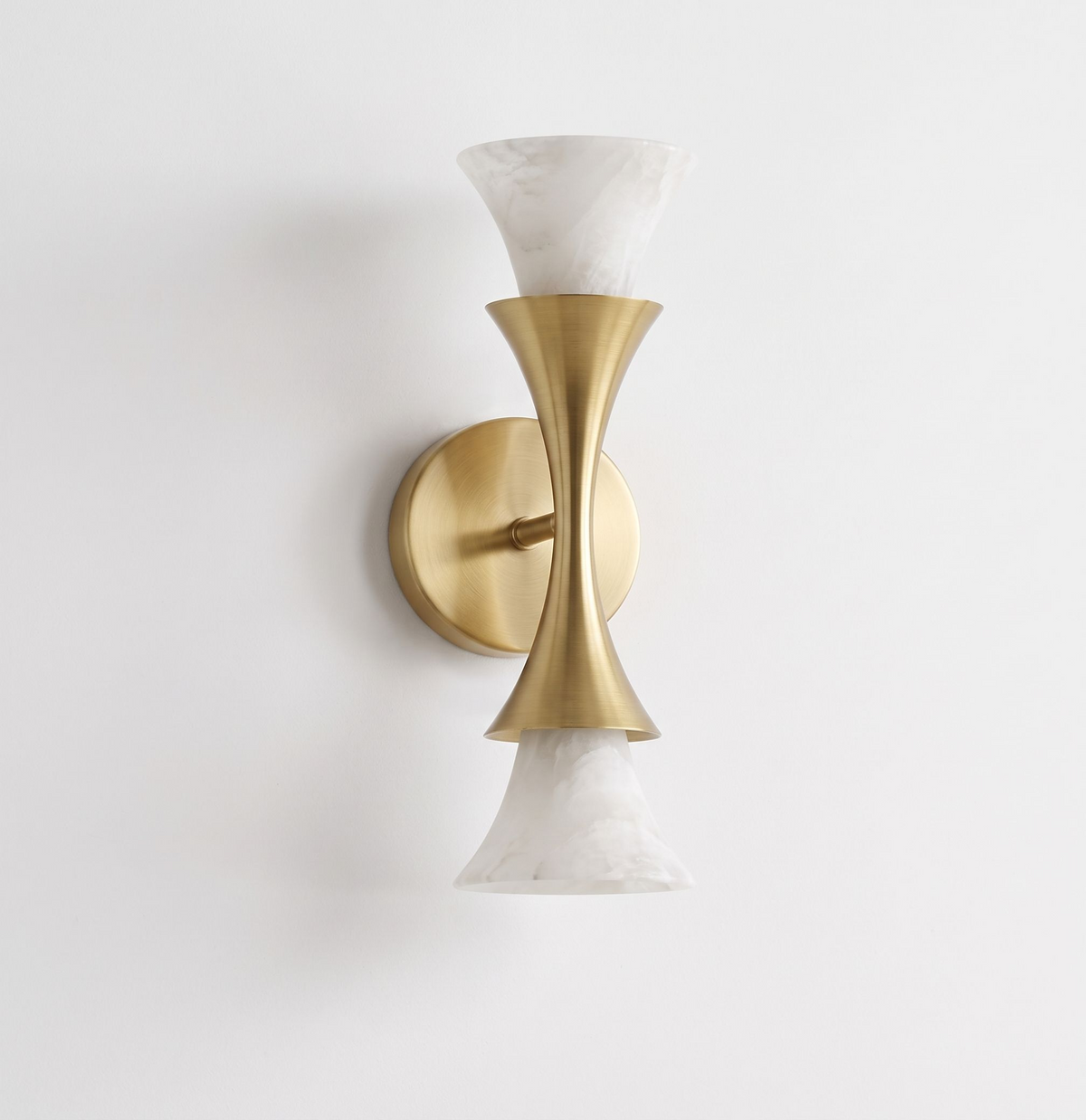 Oakenwick Aplique de pared de alabastro