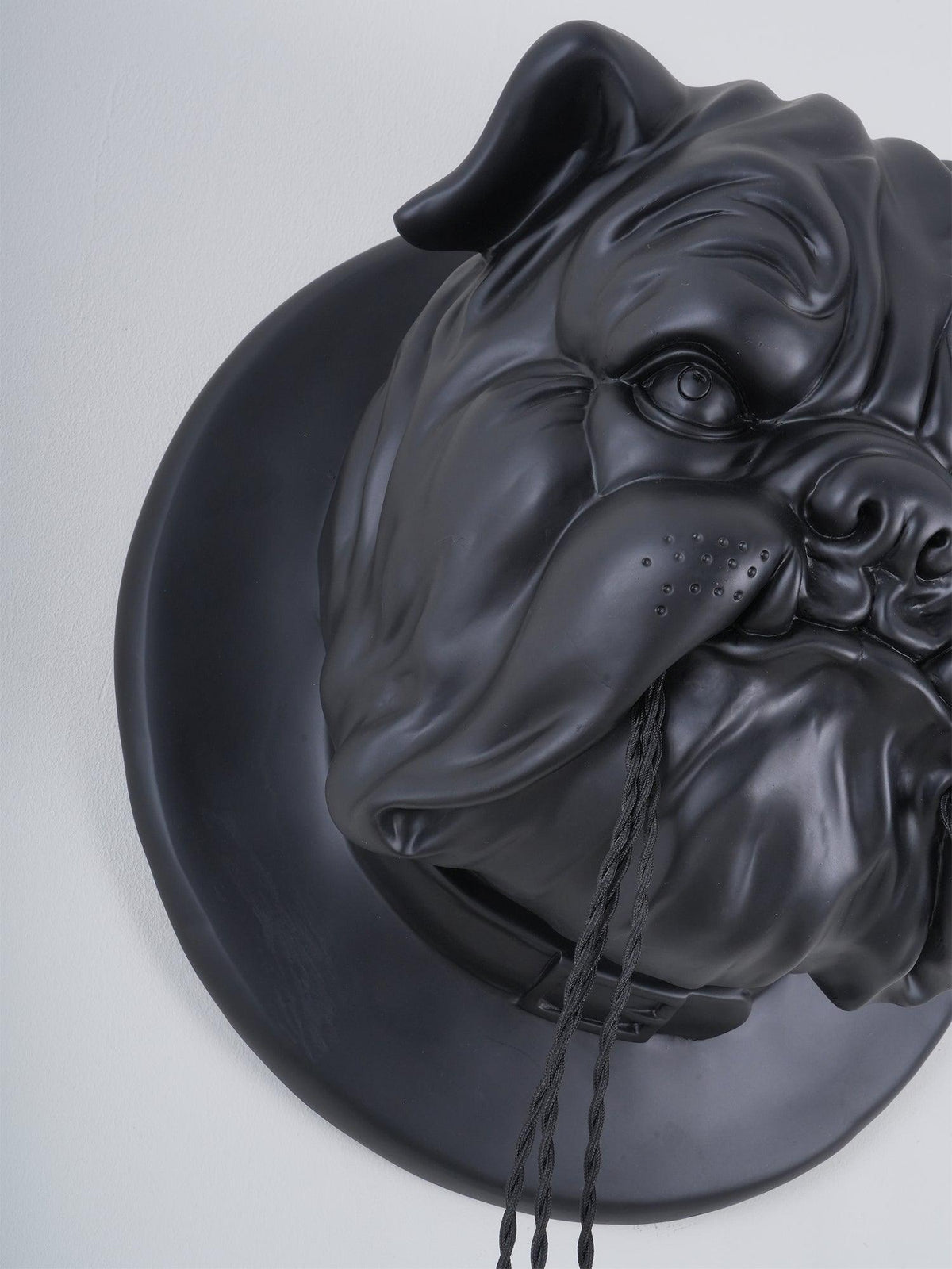 Umeri aplique de pared bulldog escultura caprichoso