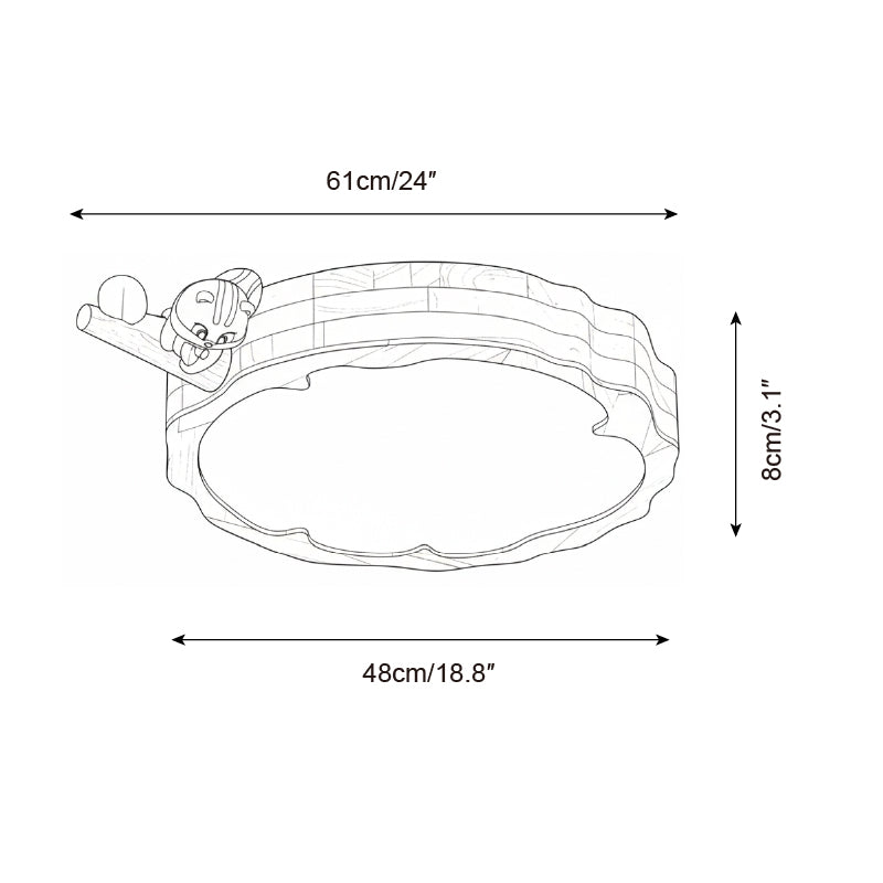 Tigron plafón