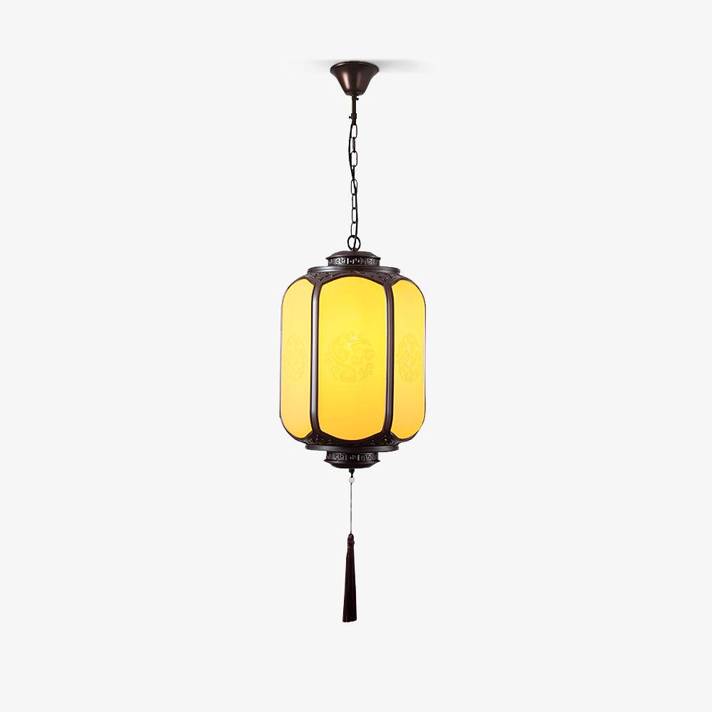 Dominex lámpara colgante Farol antiguo exterior rústico
