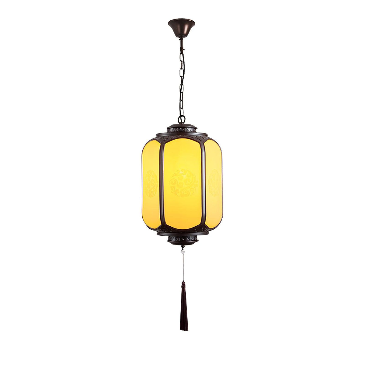 Dominex lámpara colgante Farol antiguo exterior rústico