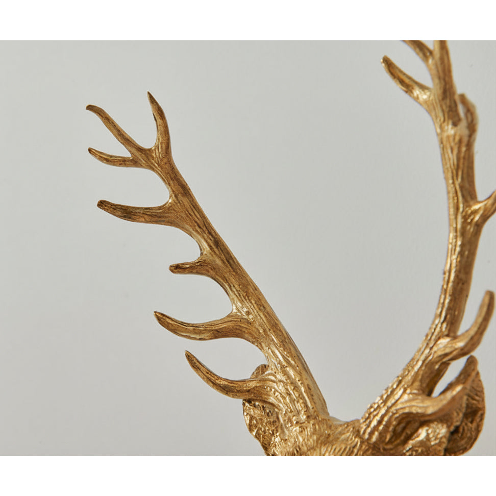 Antler aplique de pared de cristal