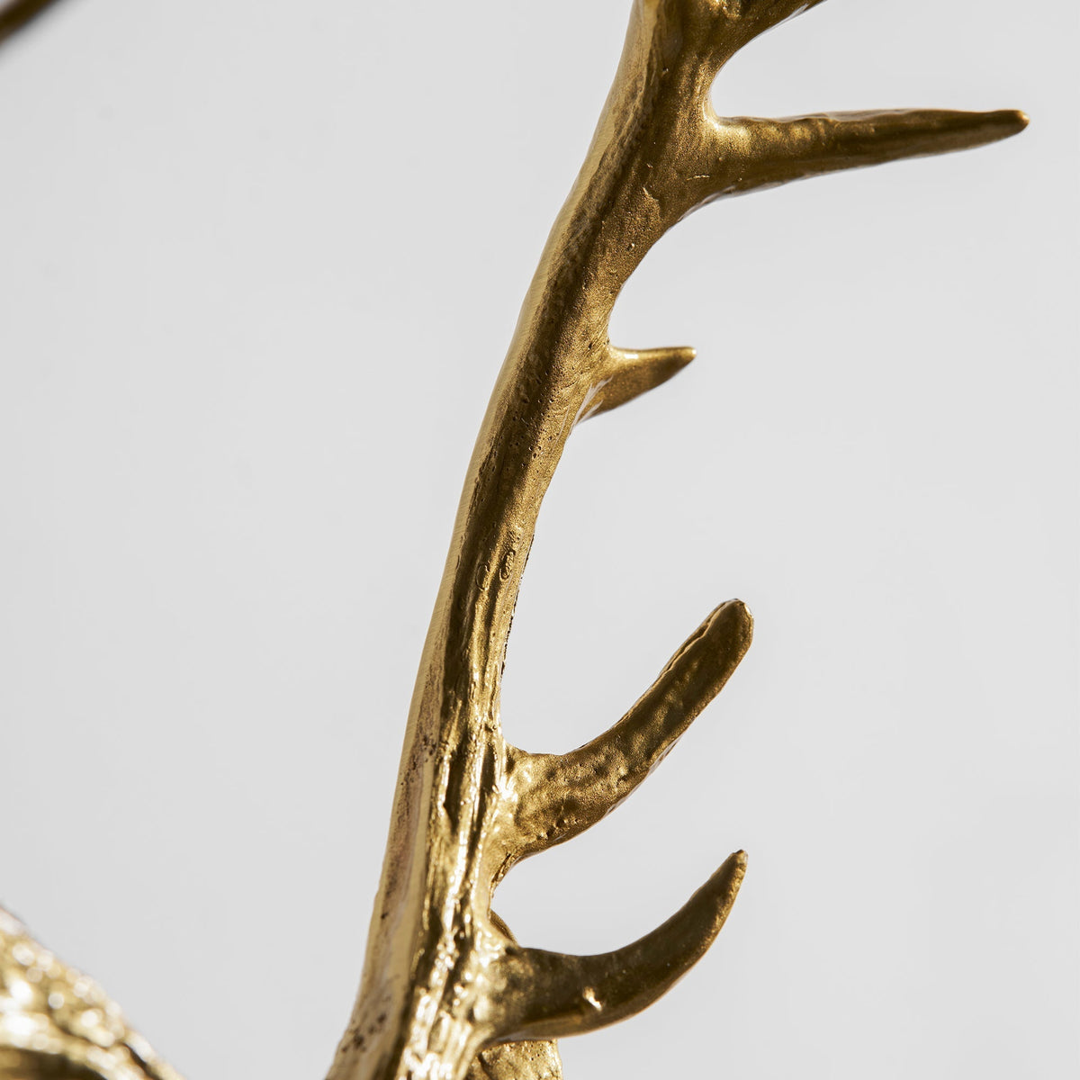 Antler aplique de pared de cristal