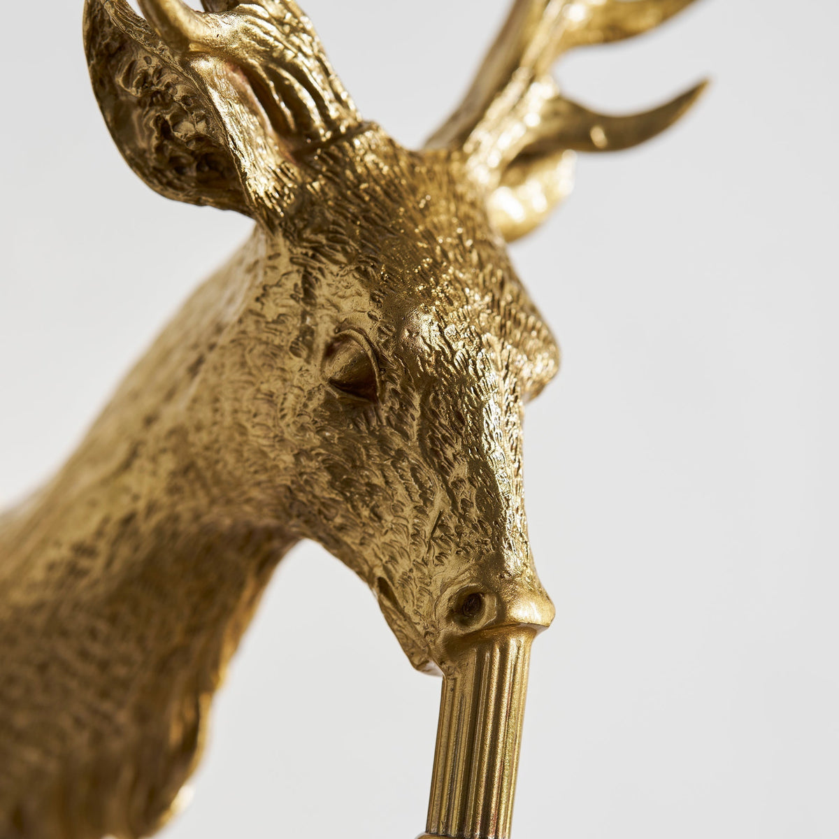 Antler aplique de pared de cristal
