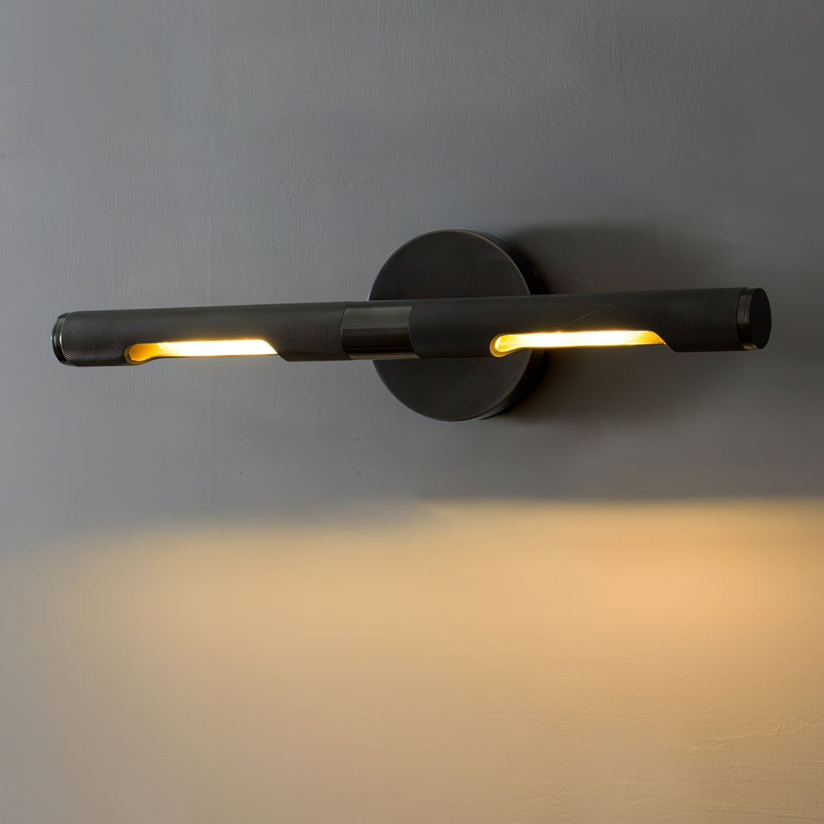 Sano aplique de pared moderno de latón LED