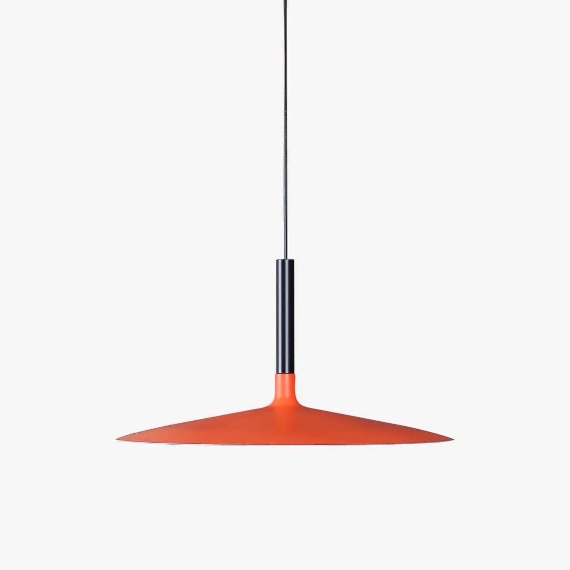Ardinena lámpara colgante de aluminio disco plano