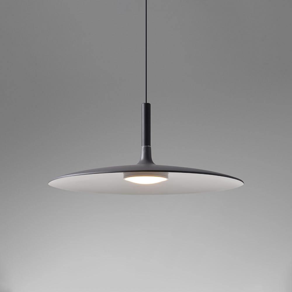 Ardinena lámpara colgante de aluminio disco plano