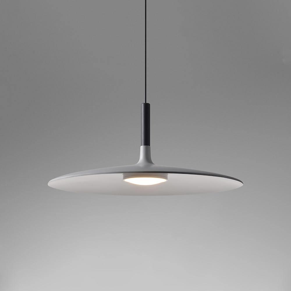 Ardinena lámpara colgante de aluminio disco plano