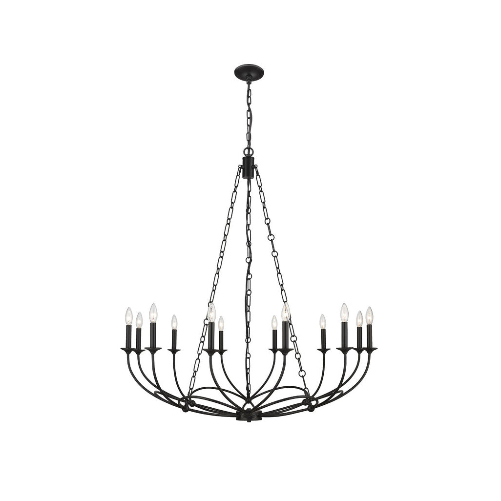 Ostruvyi lámpara de araña moderna minimalista industrial de metal