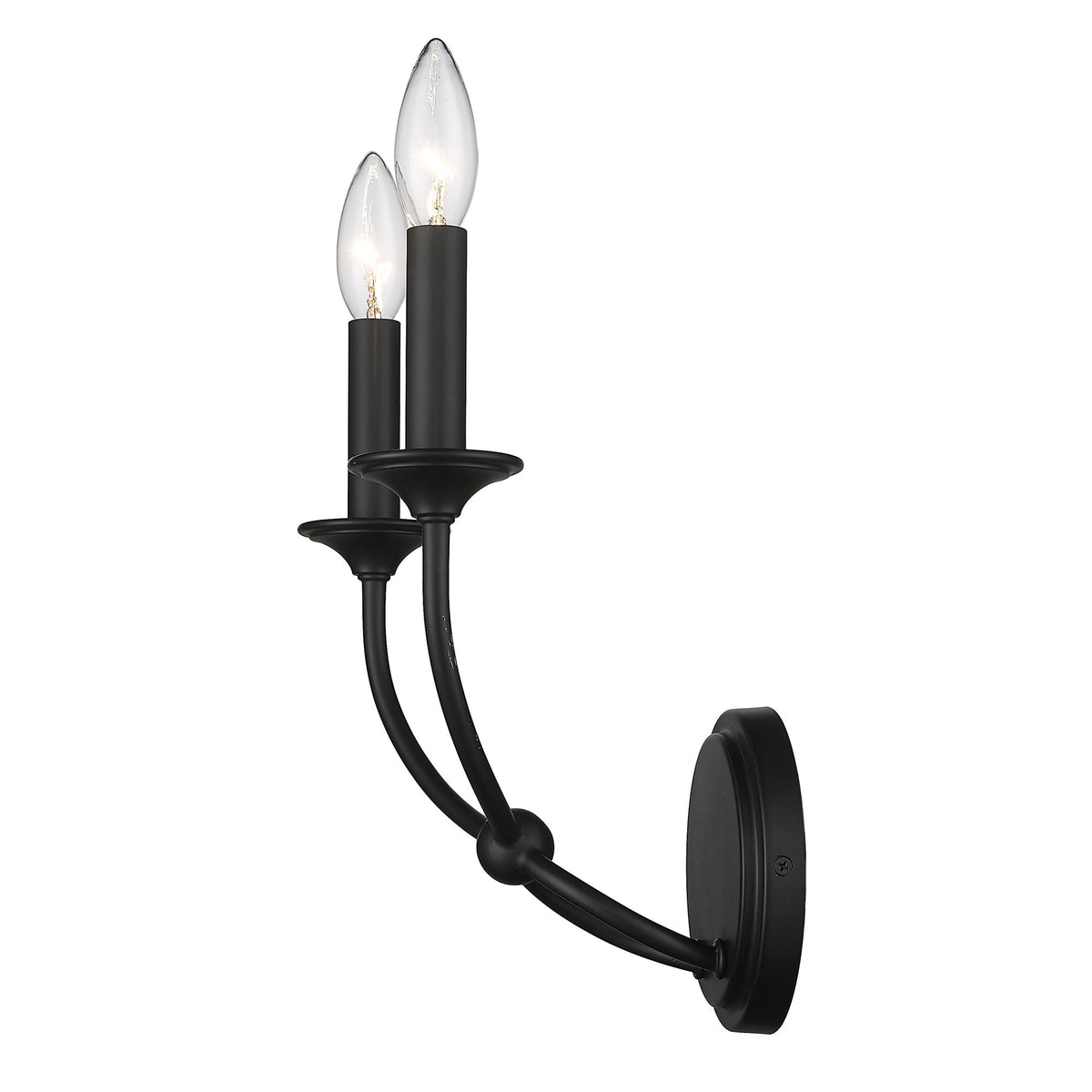 Qvistuvys aplique de pared moderno minimalista de metal