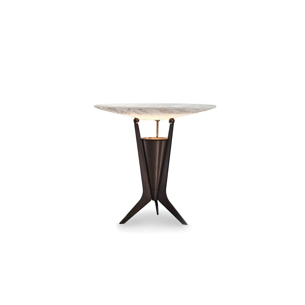 Eurtalus lámpara de mesa alabastro