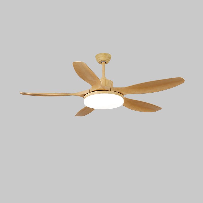 Arysen ventilador de techo con luz minimalista de madera