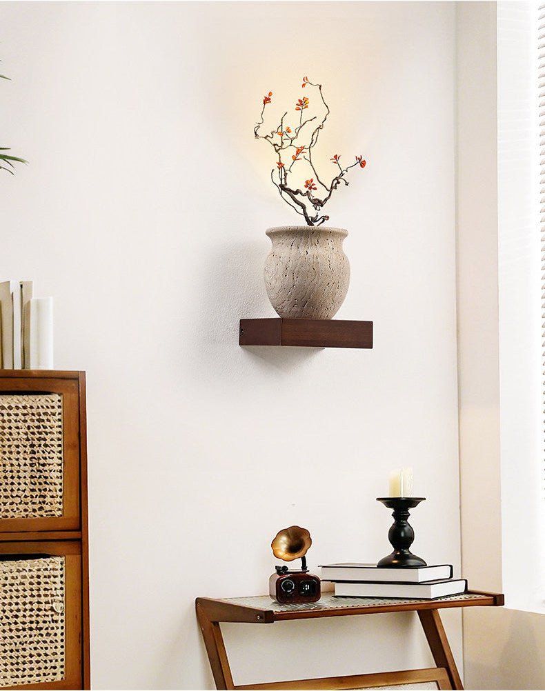 Teriinine aplique de pared escultórico
