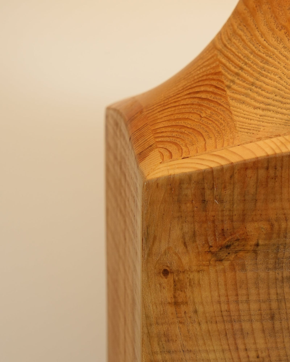 Rustica lámpara de pie Timber Column