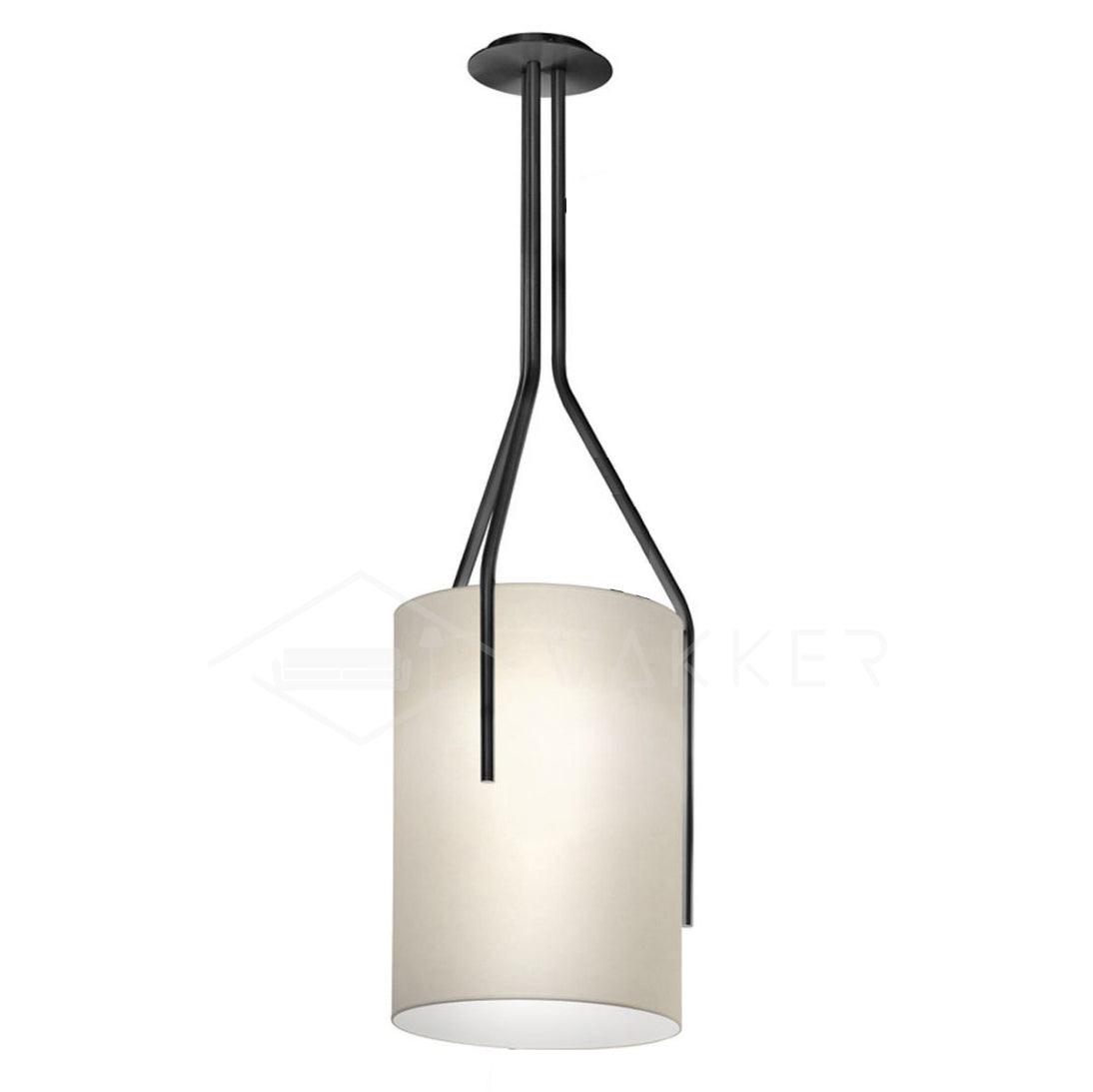 Cex lámpara de araña LED 3-luces latón moderna