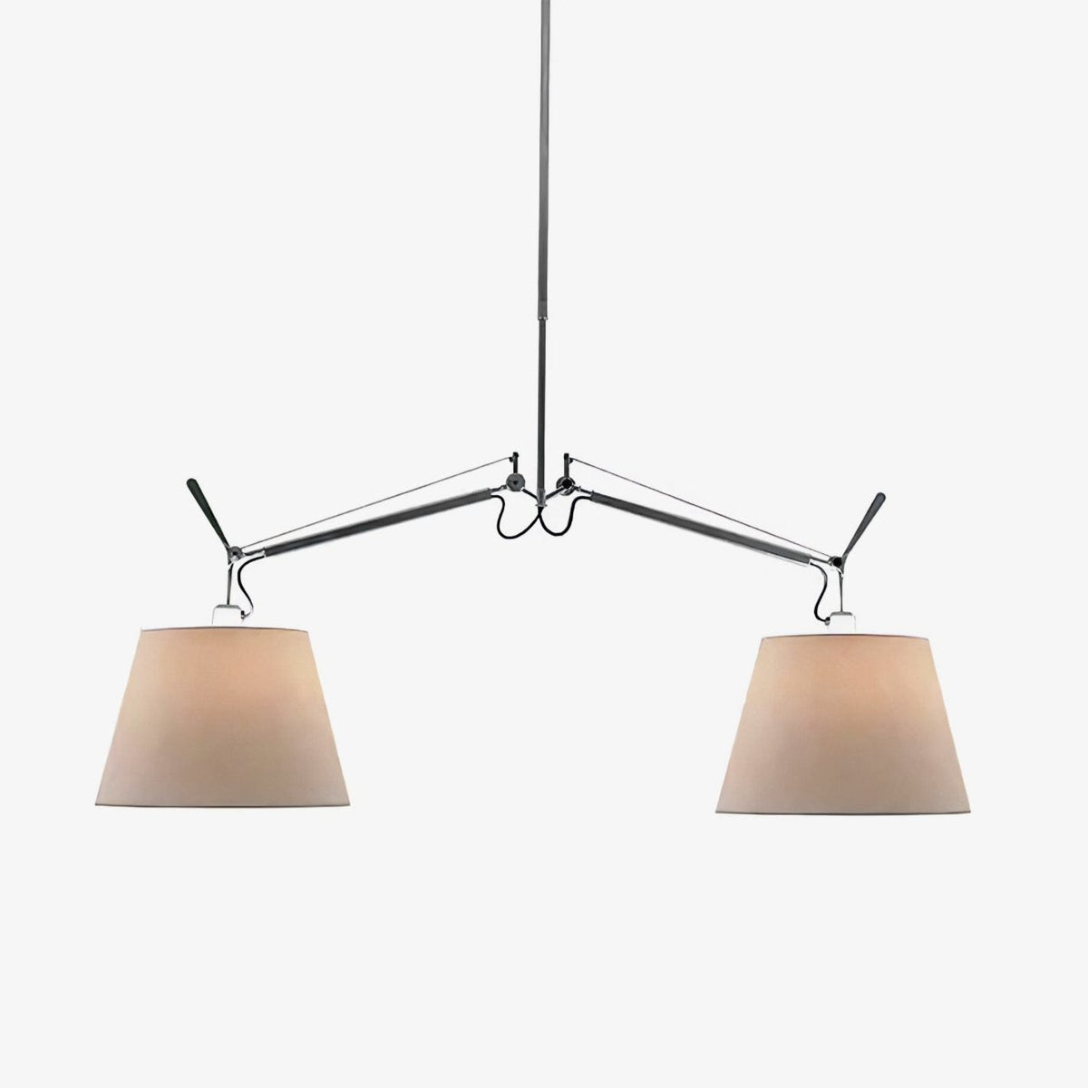Evmirion lámpara colgante con pantalla de tejido Premium elegancia