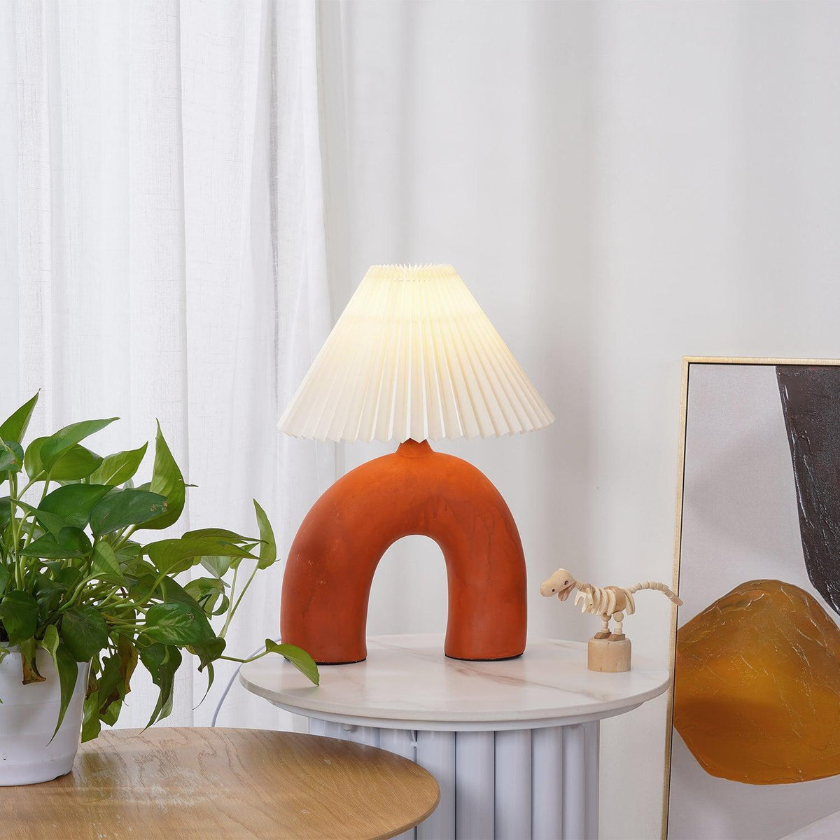 Lumenaya lámpara de mesa moderna de cerámica