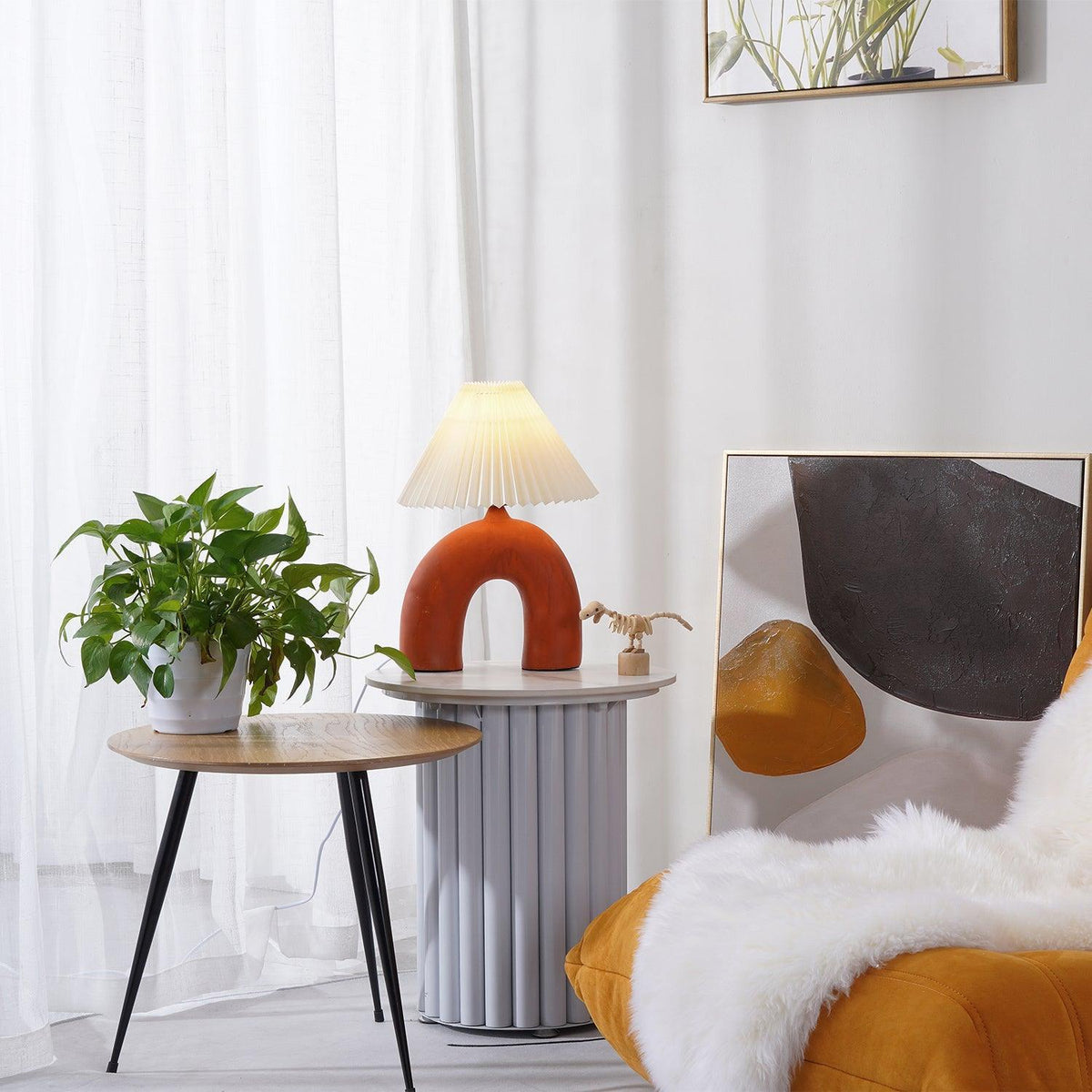 Lumenaya lámpara de mesa moderna de cerámica