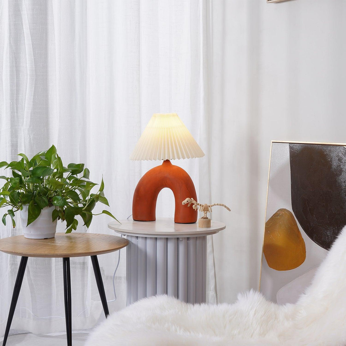 Lumenaya lámpara de mesa moderna de cerámica
