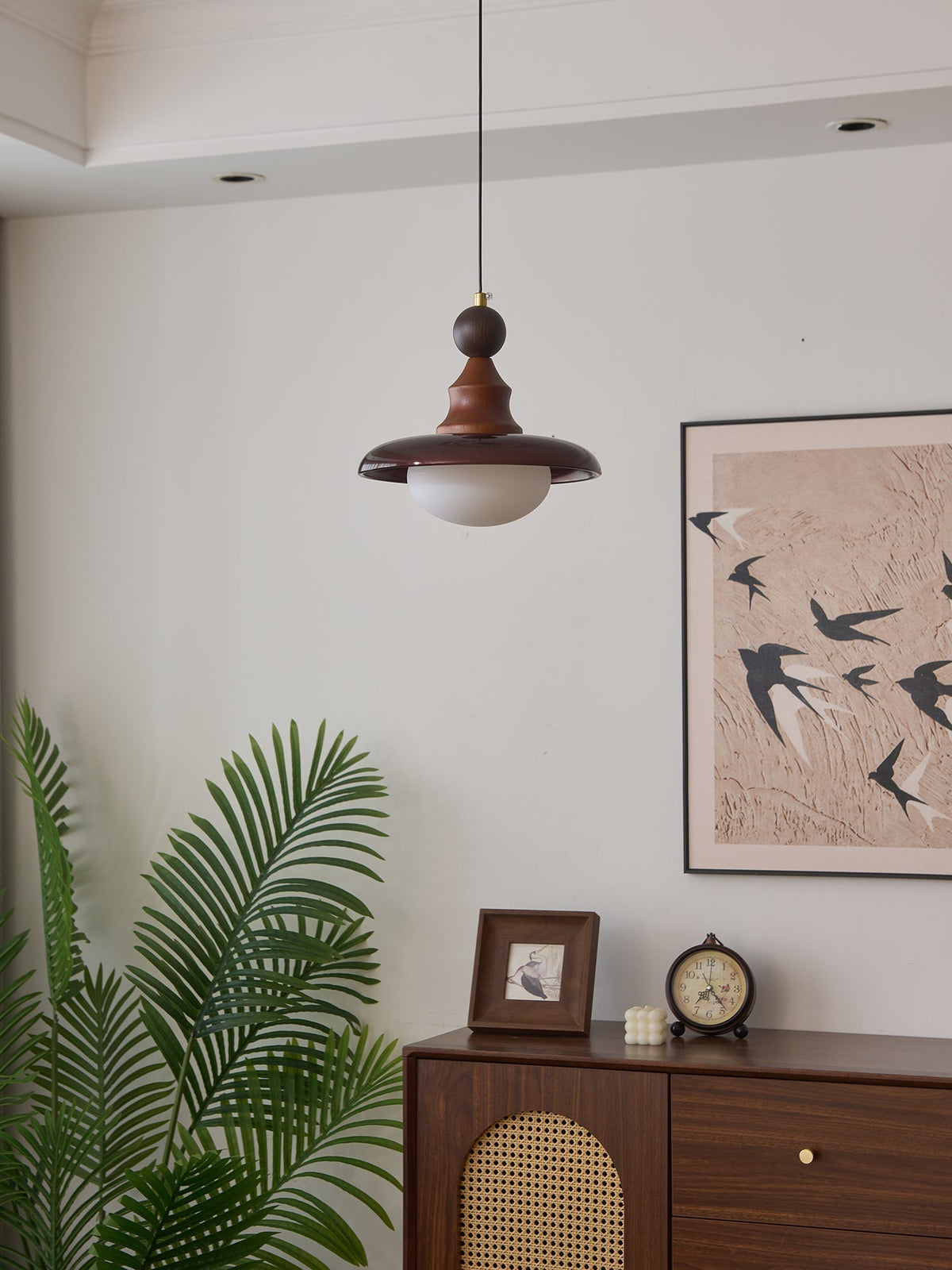 Syraeeth lámpara colgante Premium de madera nórdica artística