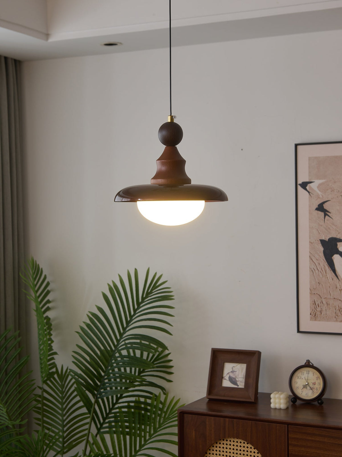 Syraeeth lámpara colgante Premium de madera nórdica artística