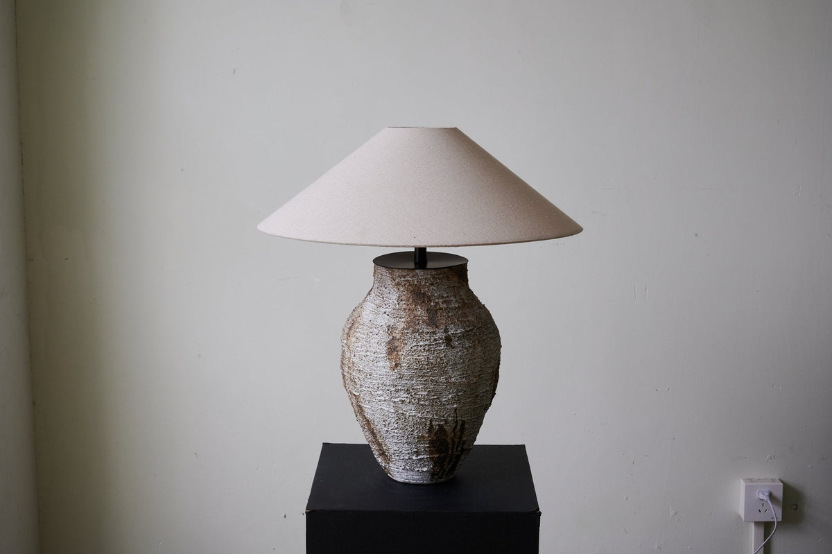 Celia lámpara de mesa wabi-sabi cerámica