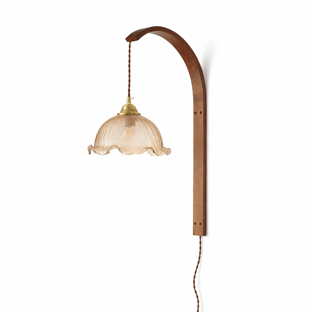 Arvyn aplique de pared de madera