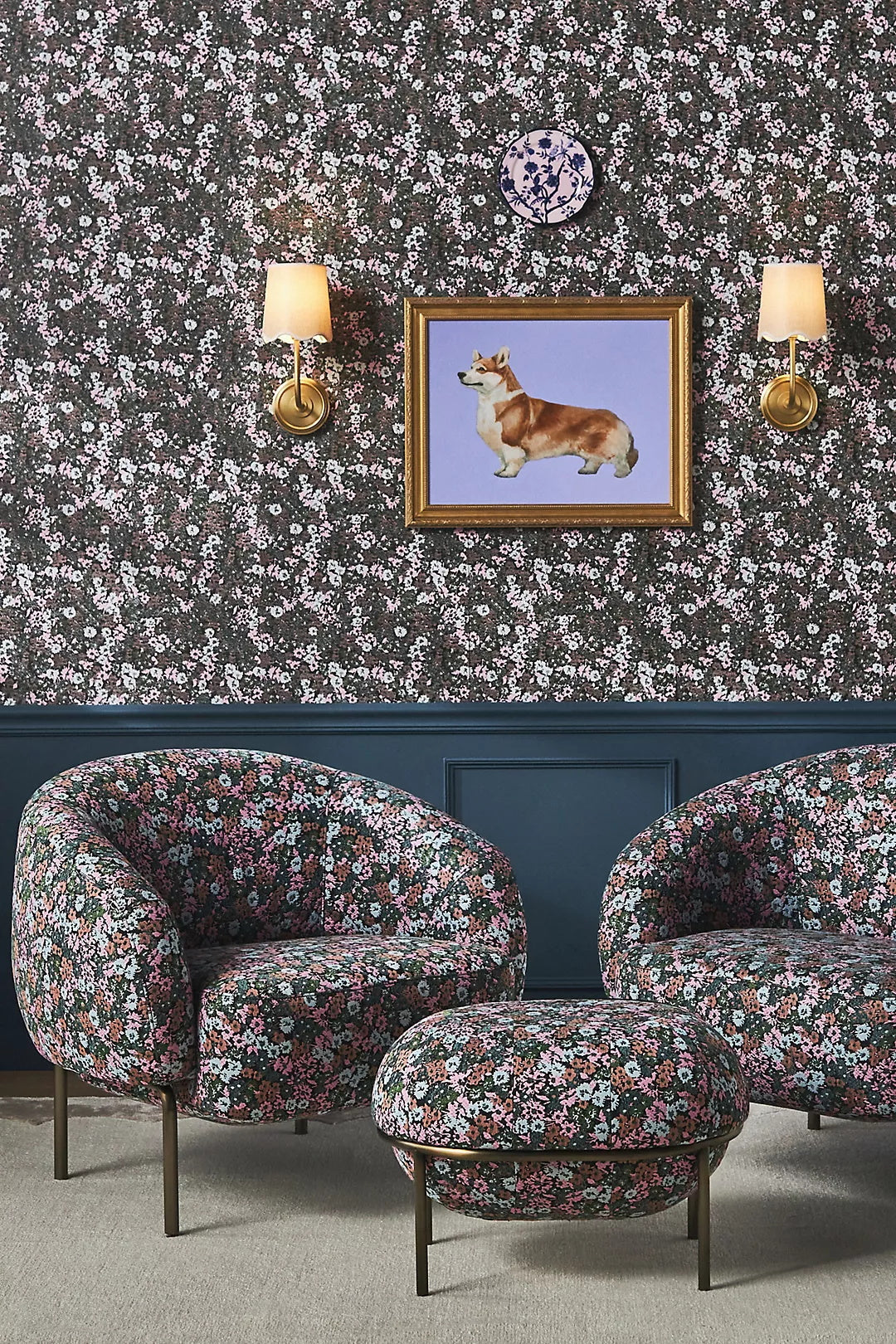 Sifuvyo Aplique de pared Moderno Minimalista Tela
