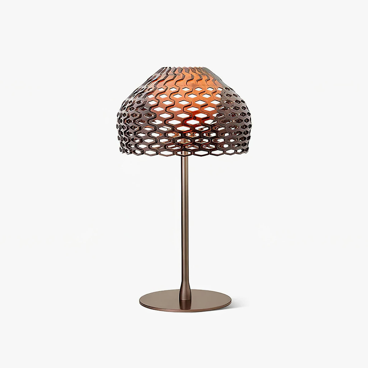 Vintace lámpara de mesa industrial de plástico