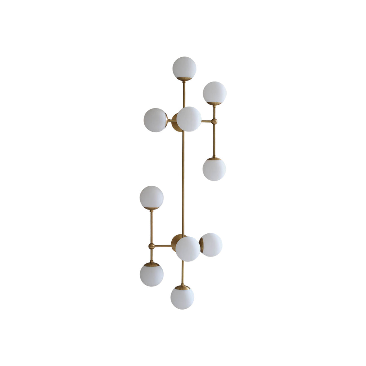 Ulfuvyo aplique de pared moderno minimalista de vidrio y metal