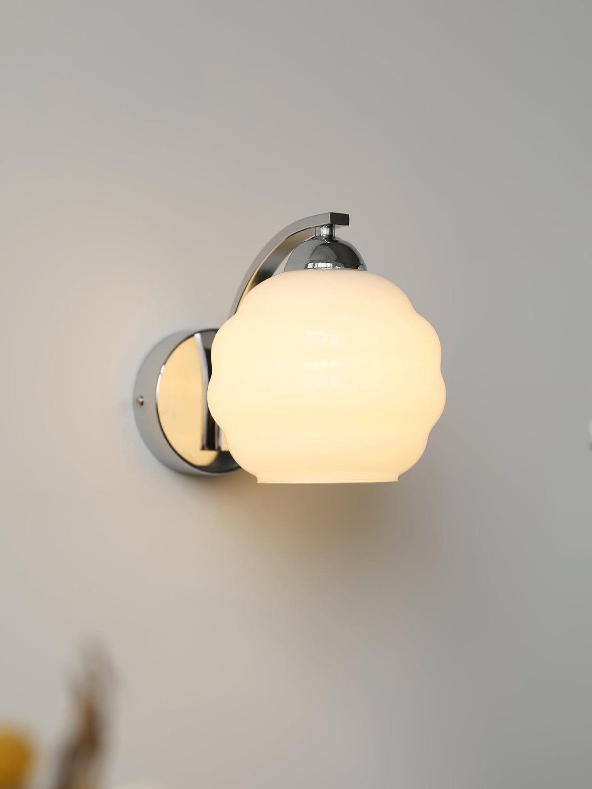 Veloelia aplique de pared Art Deco Vintage vidrio
