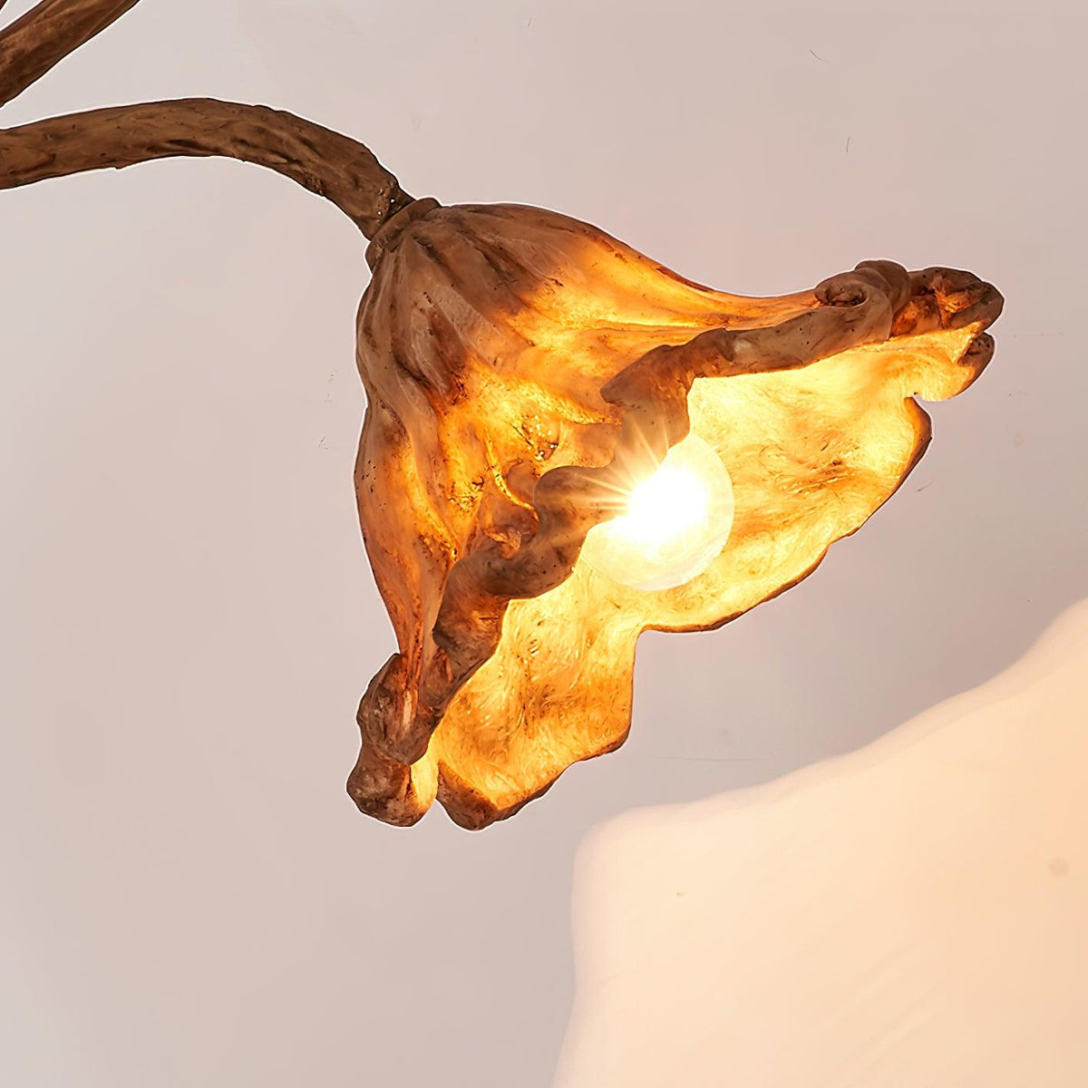 Velanella lámpara de mesa de resina