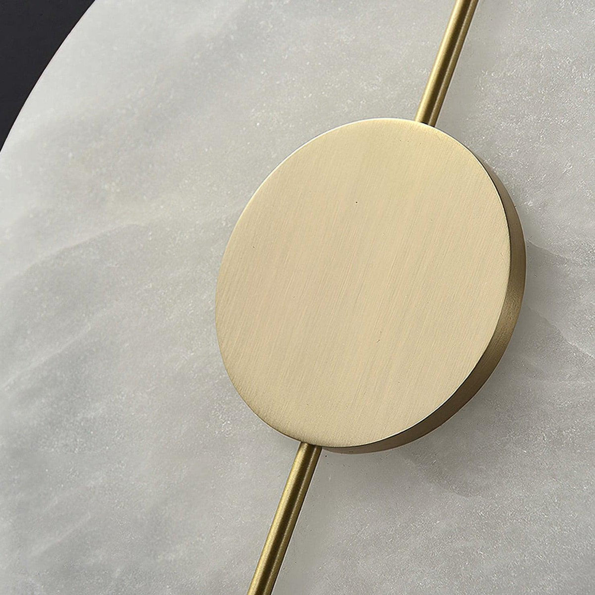 Citheira aplique de pared minimalista en alabastro