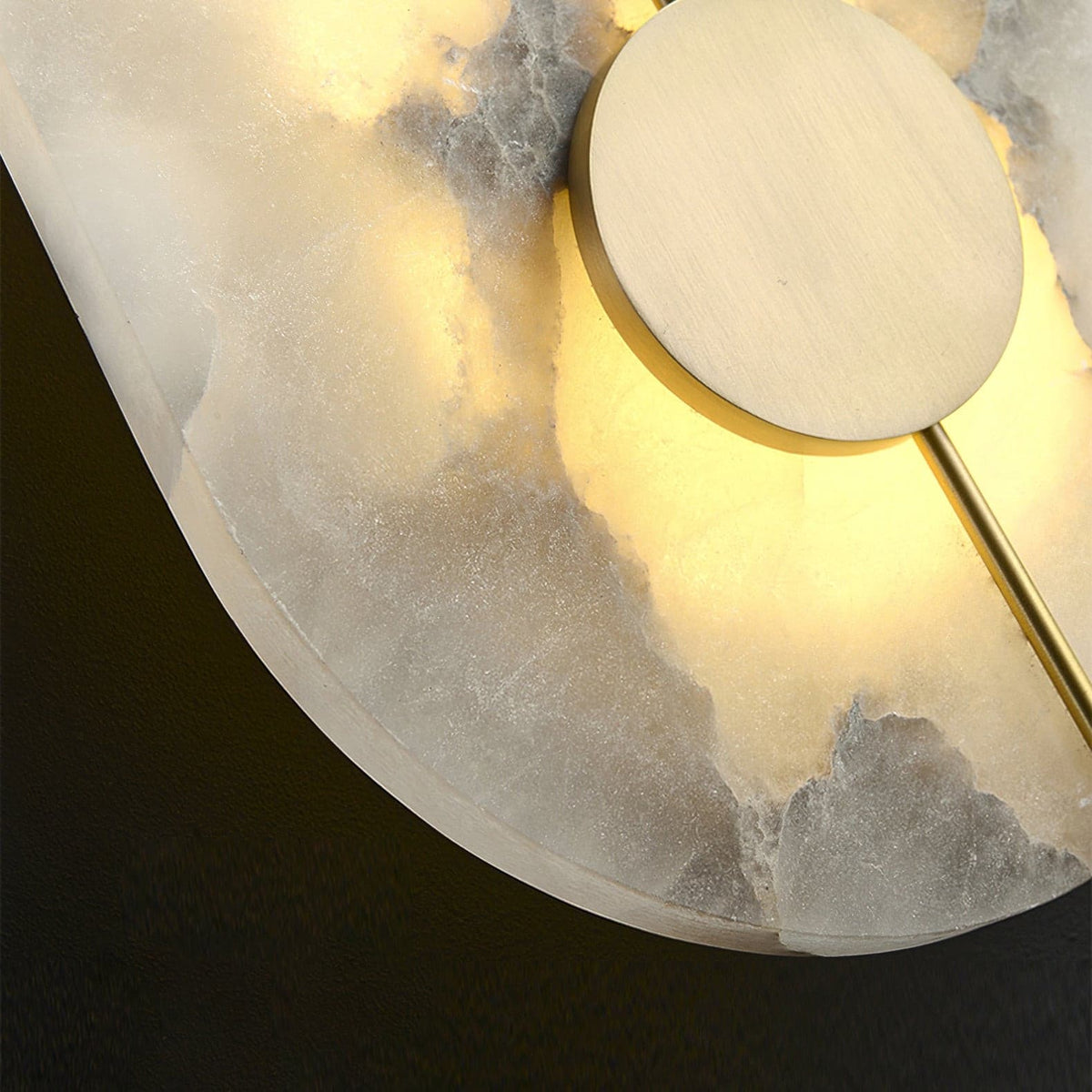 Aplique de pared Artístico Dolomite cobre estilo