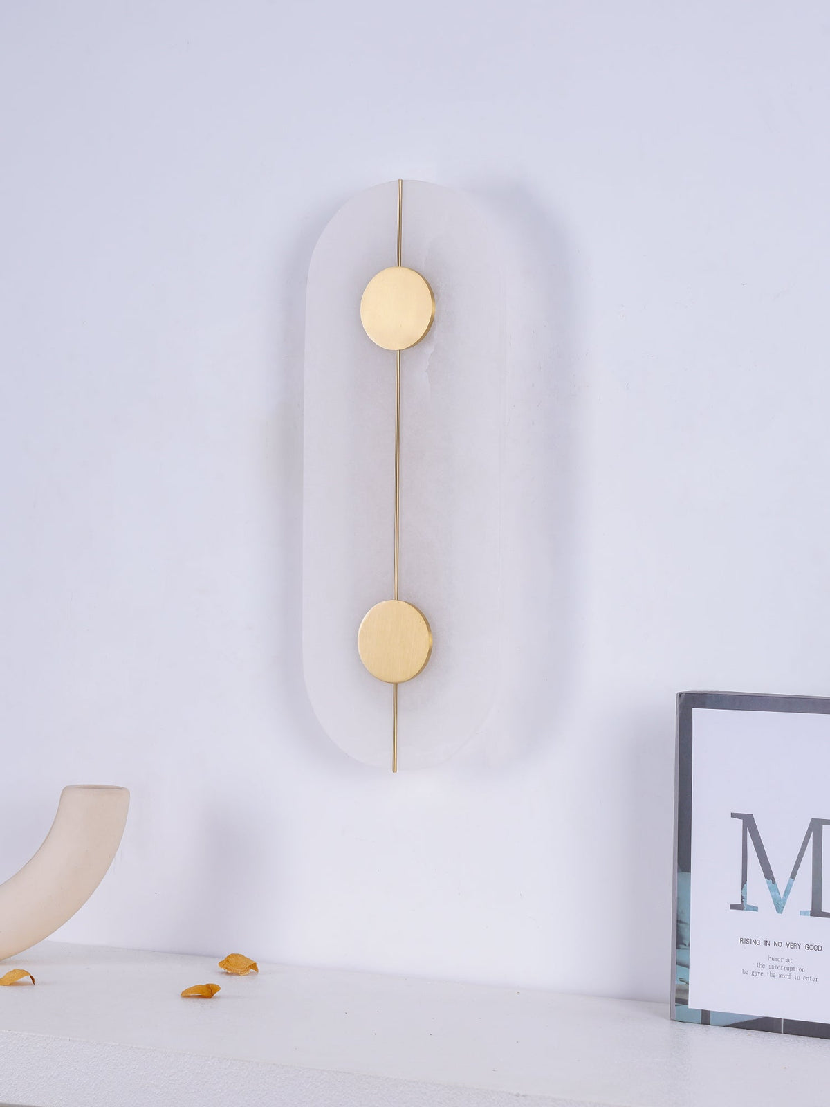 Aplique de pared Artístico Dolomite cobre estilo