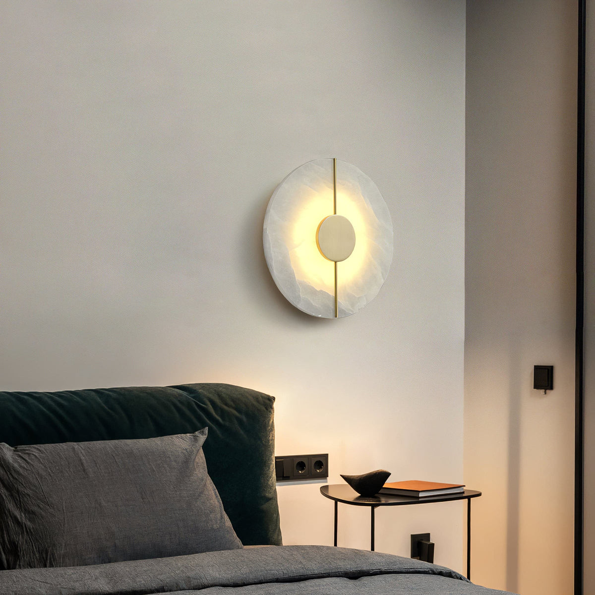 Aplique de pared Artístico Dolomite cobre estilo