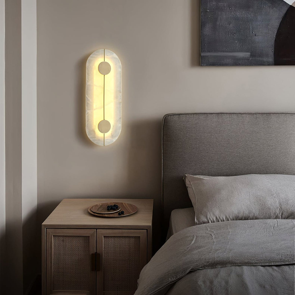 Aplique de pared Artístico Dolomite cobre estilo