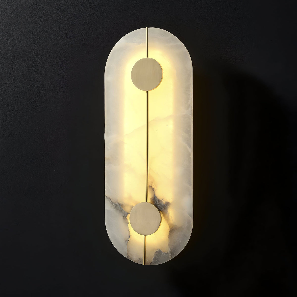 Aplique de pared Artístico Dolomite cobre estilo