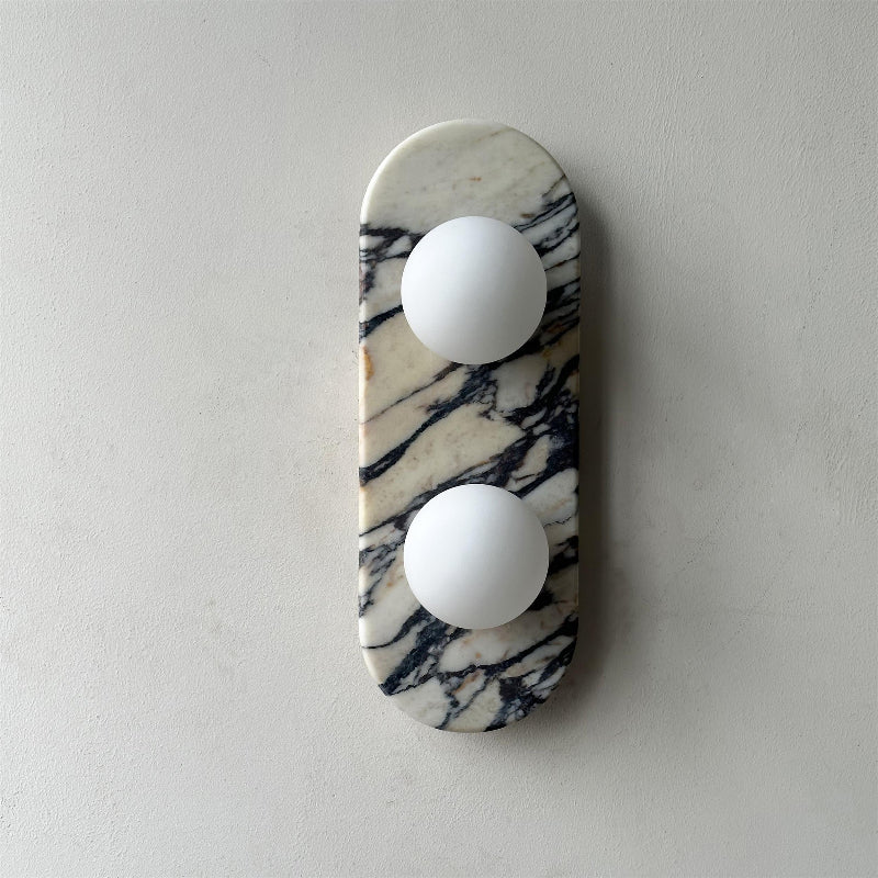 Alvuvyo aplique de pared moderno de mármol