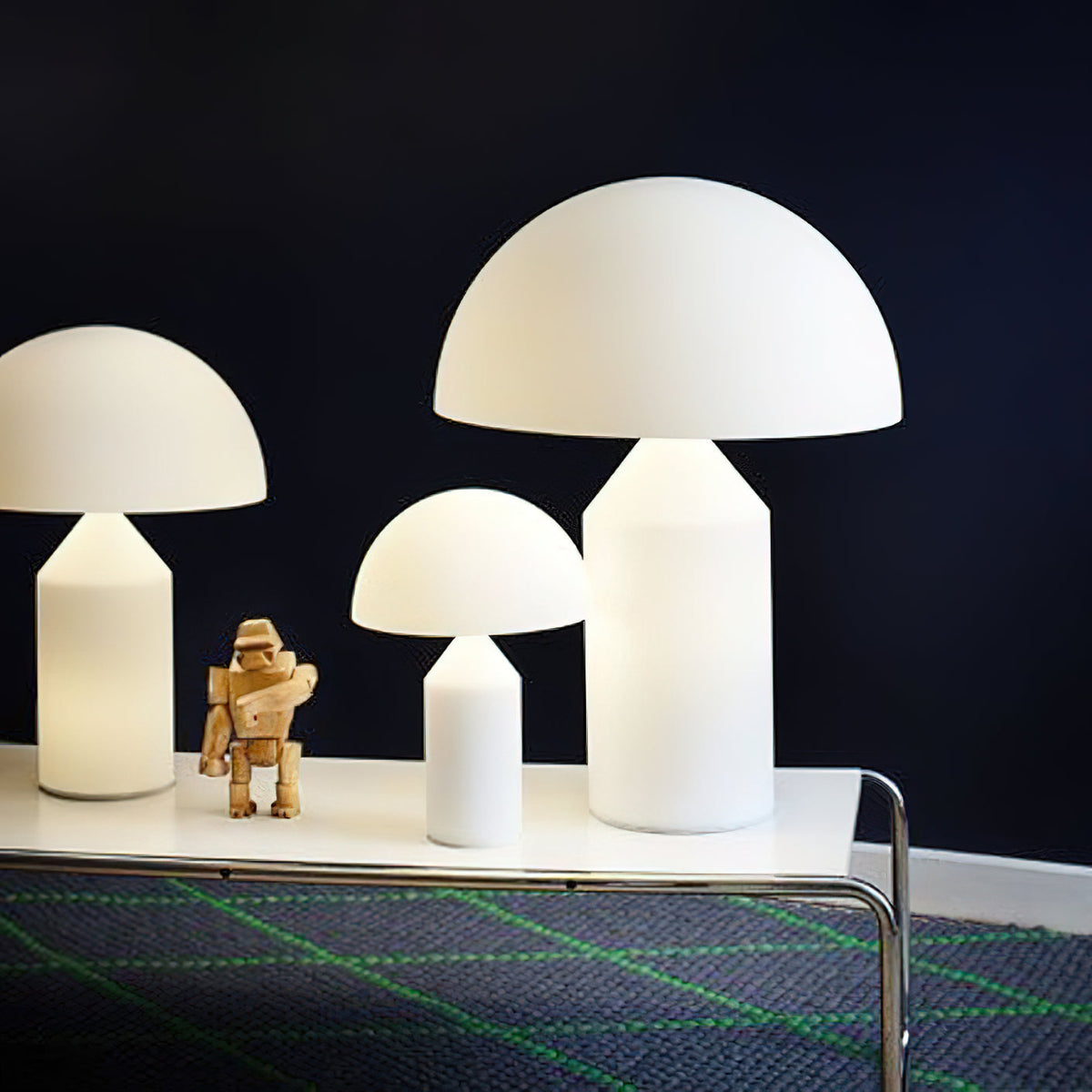 Mossie lámpara de mesa de alabastro