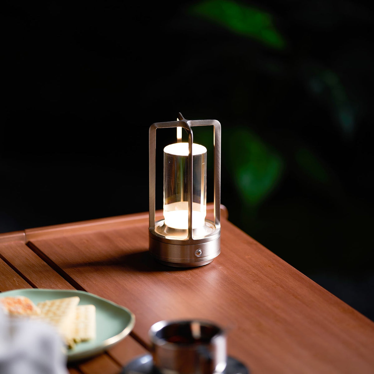 Solvane lámpara de mesa recargable