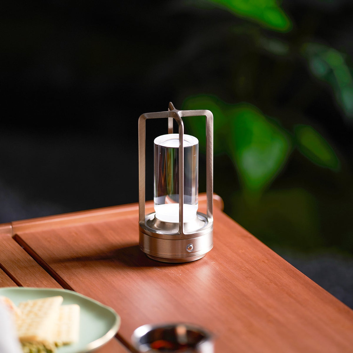 Solvane lámpara de mesa recargable