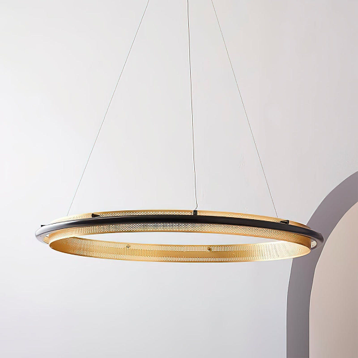 Himinuvyo lámpara de araña moderna minimalista con LED